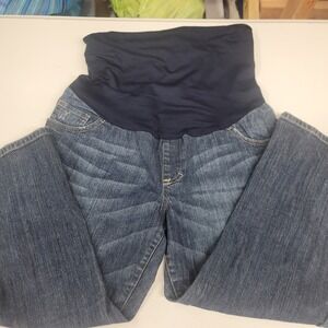 Liz Lange for Target Maternity Jeans Size 10 Denim‎ Blue Full Panel